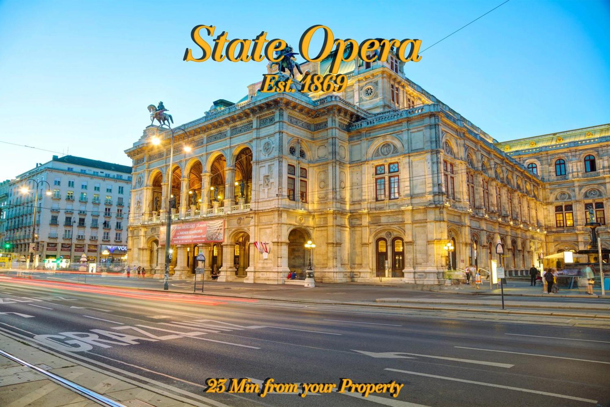 Joyful 2Br Shared Apt Near Millenium Tower & Danube River Wien Eksteriør bilde